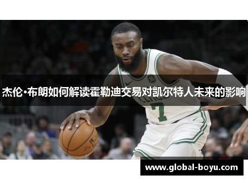 杰伦·布朗如何解读霍勒迪交易对凯尔特人未来的影响
